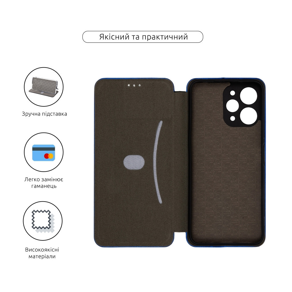 Чохол до мобільного телефона Armorstandart G-Case Xiaomi Redmi 12 4G Blue (ARM66541) - зображення 3