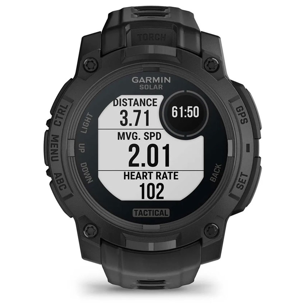 Смарт-годинник Garmin Instinct 3, Tactical, Solar, 45mm, Black, GPS смарт-годинник (010-02934-50) - зображення 8