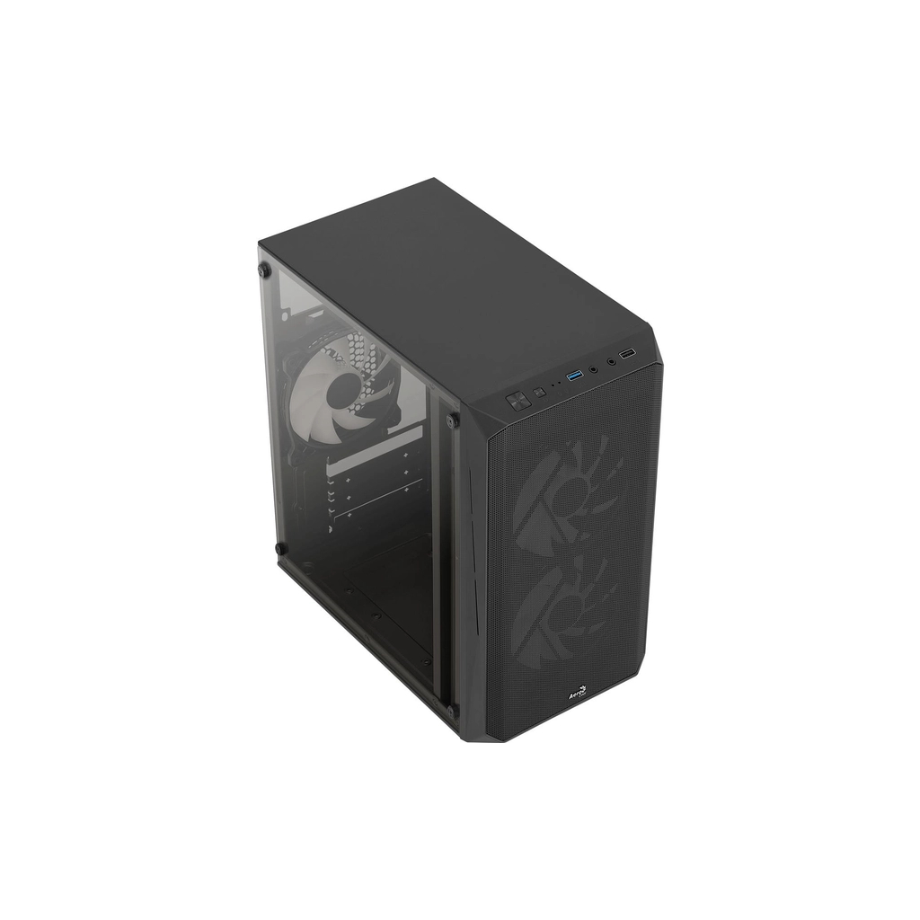 Корпус AeroCool CS-107-A-BK-v2 Black 600W (ACCX-PC14002.11) - зображення 10