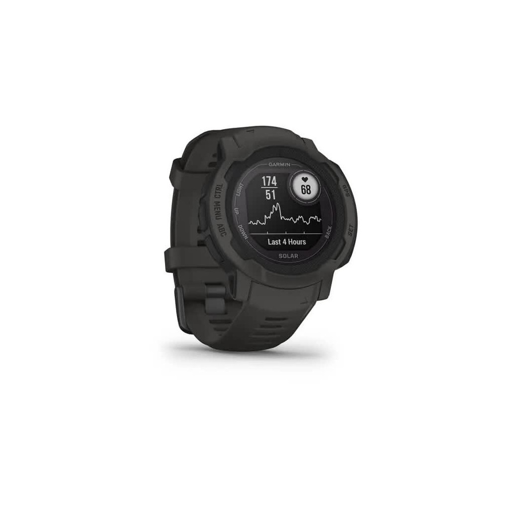 Смарт-годинник Garmin Instinct 2, Solar, Graphite, GPS (010-02627-00) - изображение 3