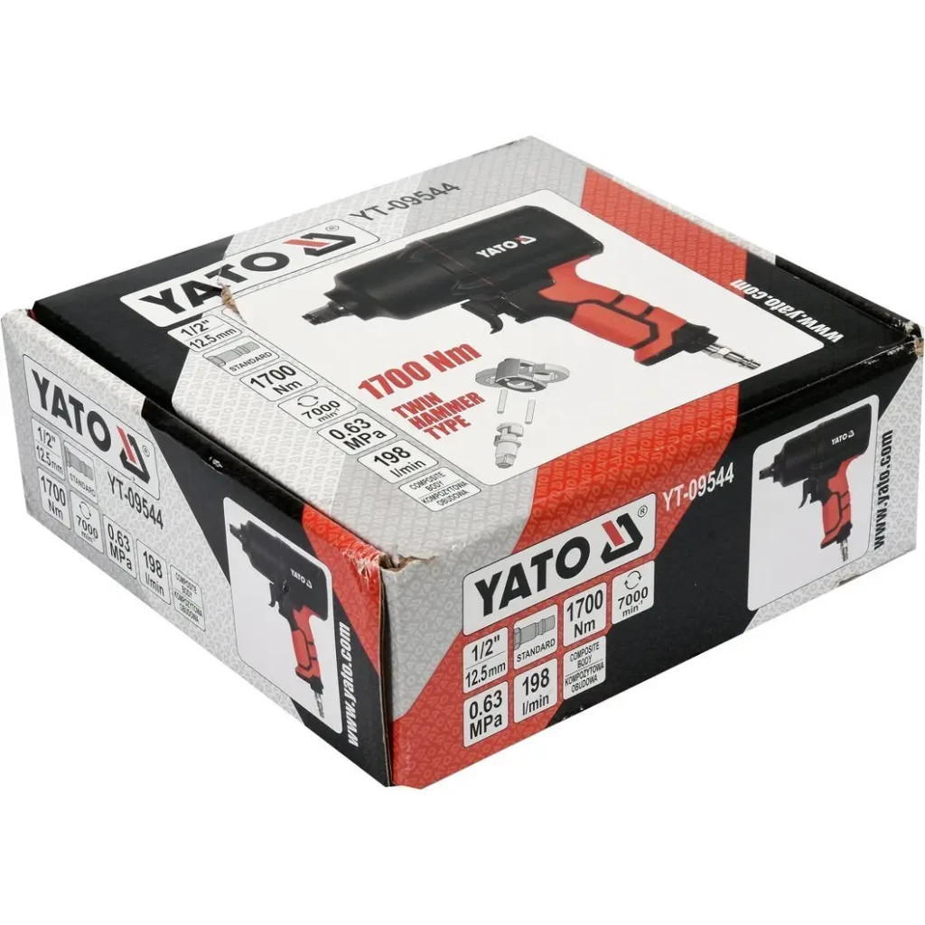 Гайковерт Yato пневматичний YT-09544 (YT-09544) - изображение 3