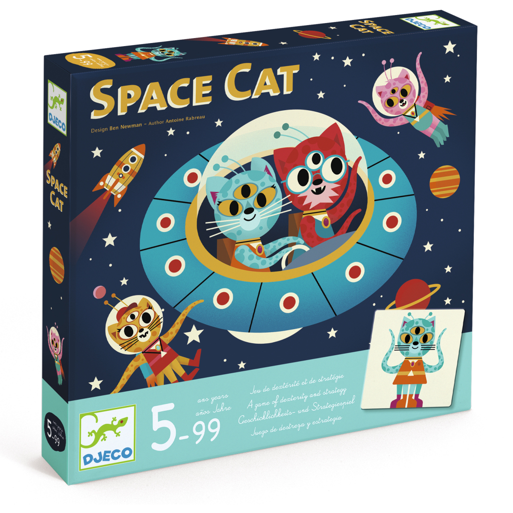 Настільна гра Djeco Космічний кіт (Space Cat) (DJ08597) - зображення 2