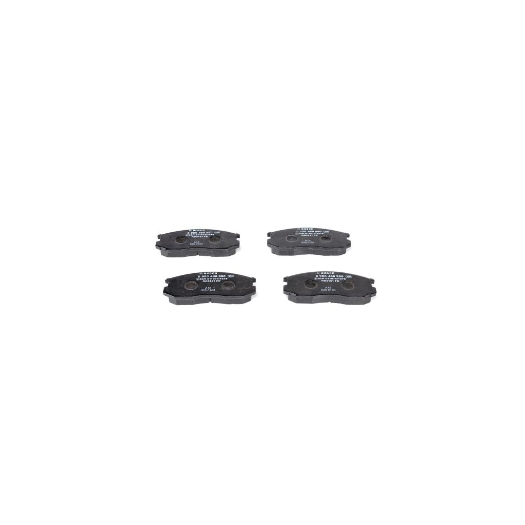 Гальмівні колодки Bosch 0 986 460 980 - зображення 5