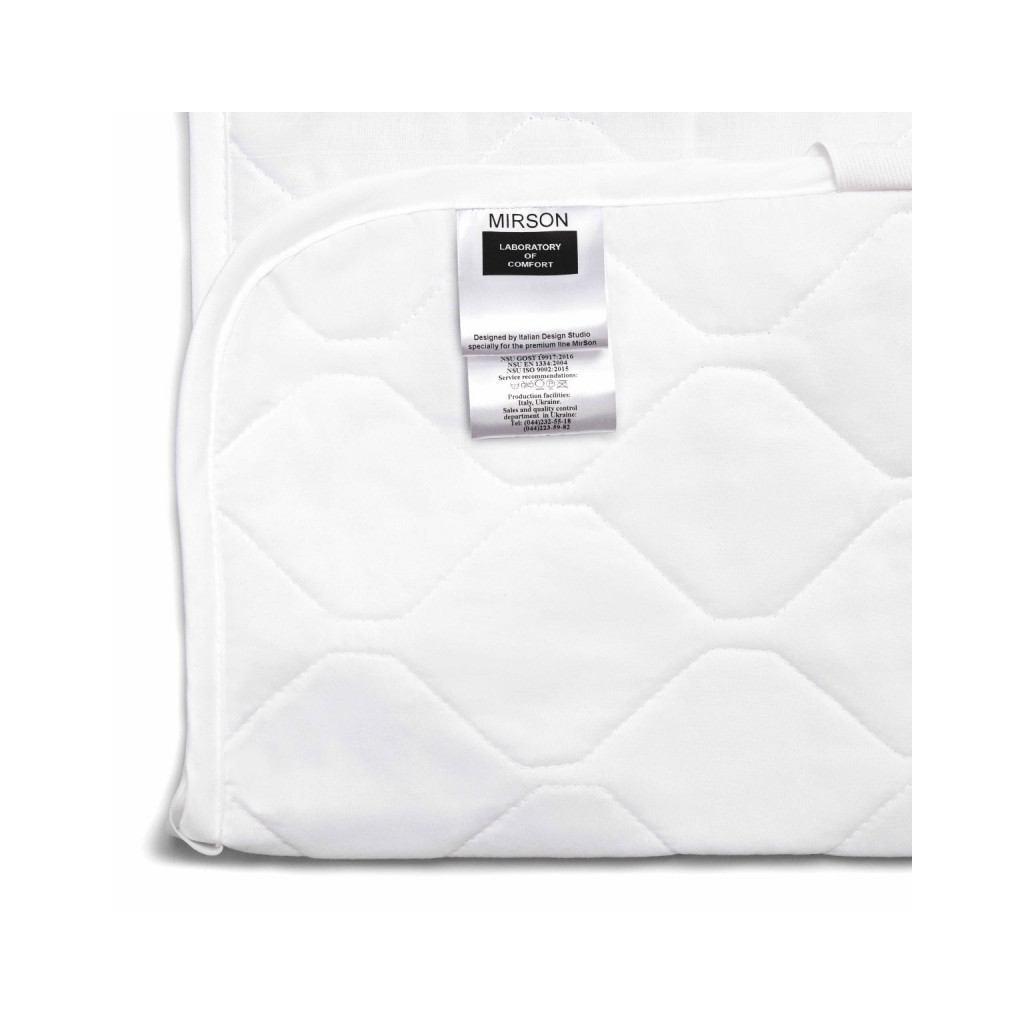 Наматрацник MirSon Стандарт тенсел (Modal) Aloe Vera 310 140x190 см (2200000381729) - зображення 5