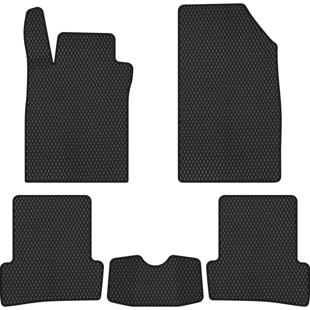 Килимок в салон EVAtech Renault Clio 3-doors 2005-2011 3 поколінн (RT32074CV5RBB) - зображення 1