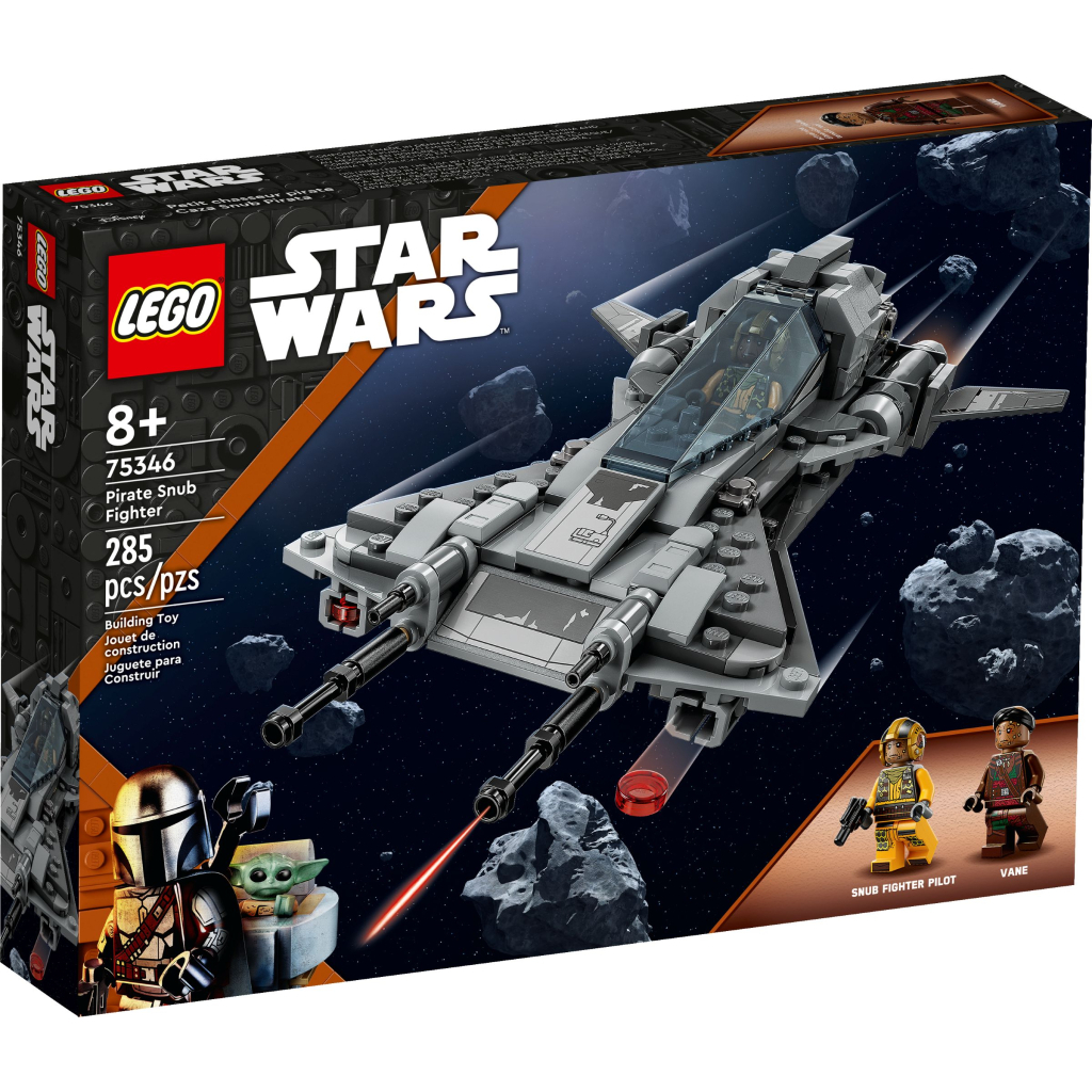 Конструктор LEGO Star Wars Човник-винищувач піратів 285 деталей (75346) - зображення 1