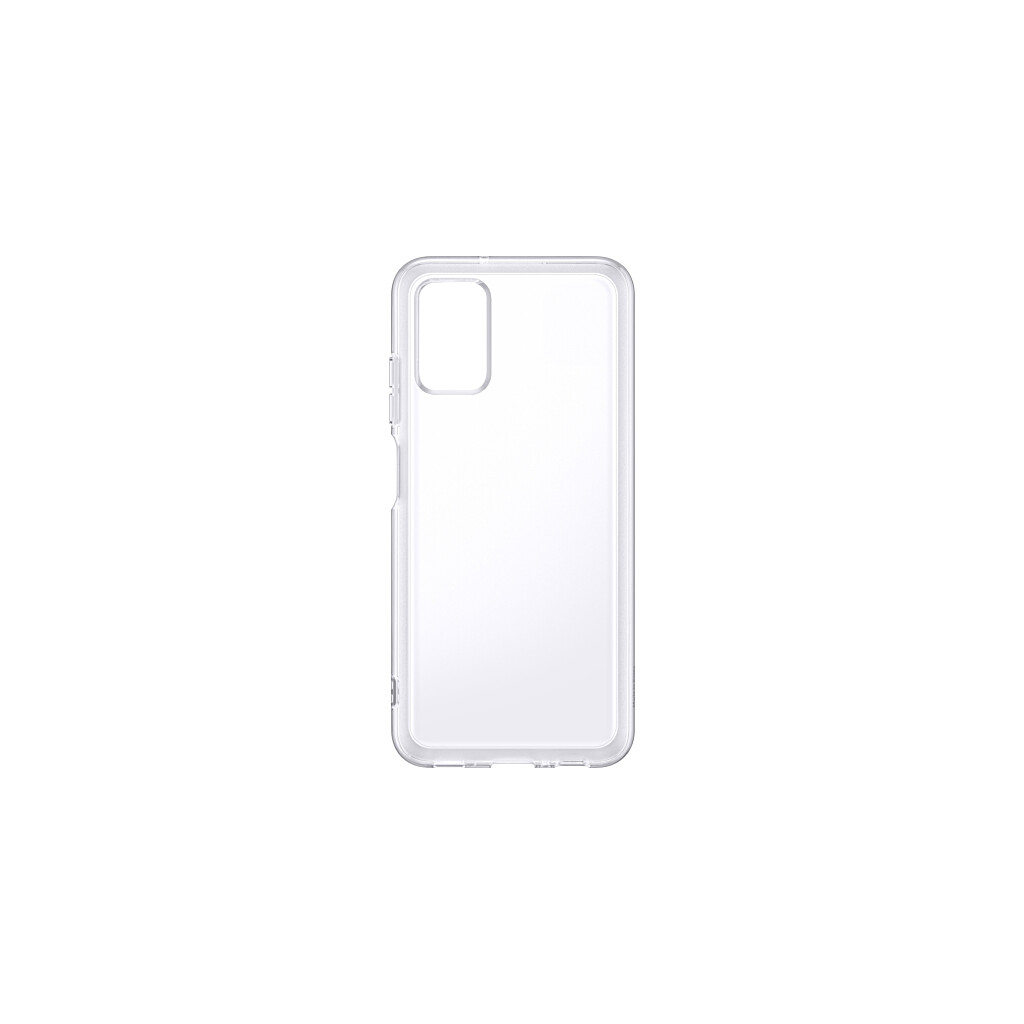 Чохол до мобільного телефона Samsung Soft Clear Cover Galaxy A03s (A037) Transparent (EF-QA037TTEGRU) - зображення 1