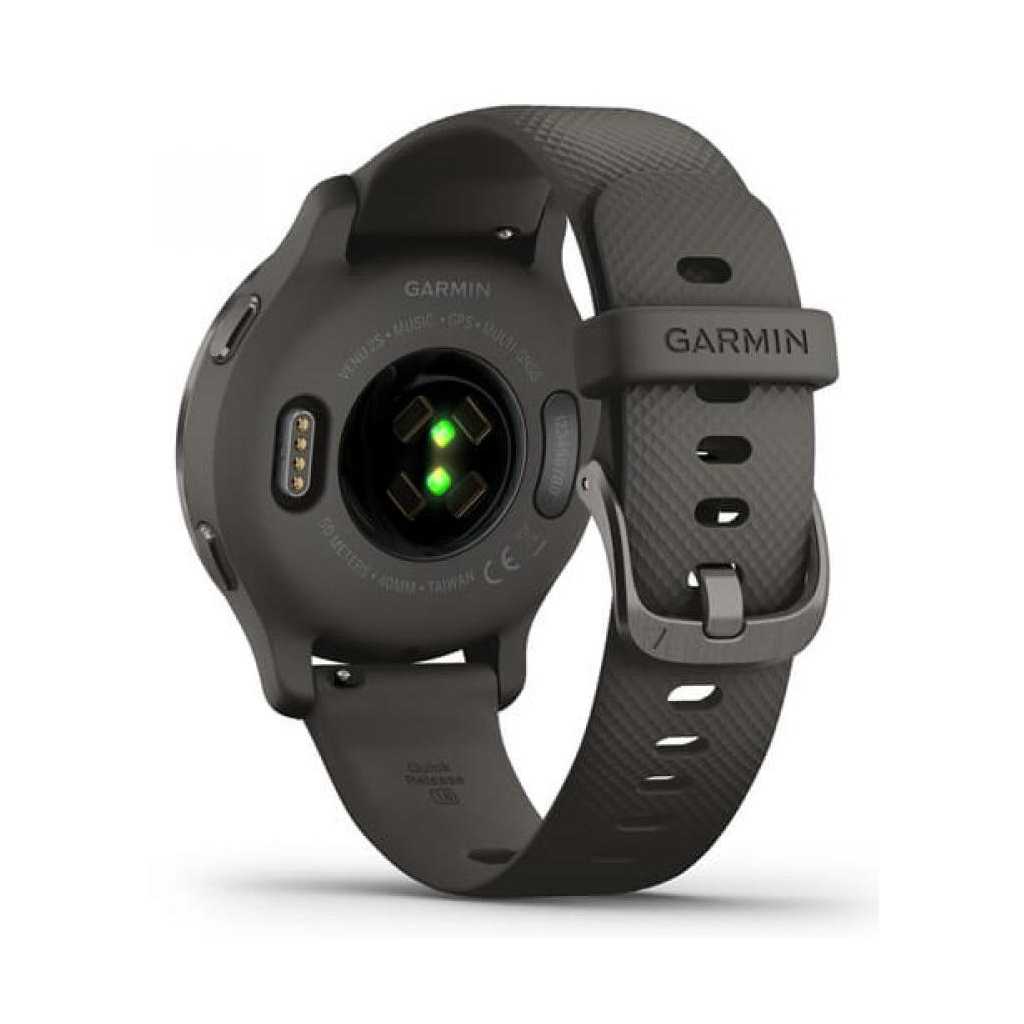 Смарт-годинник Garmin Venu 2S, Grey + Slate (010-02429-10) - зображення 6