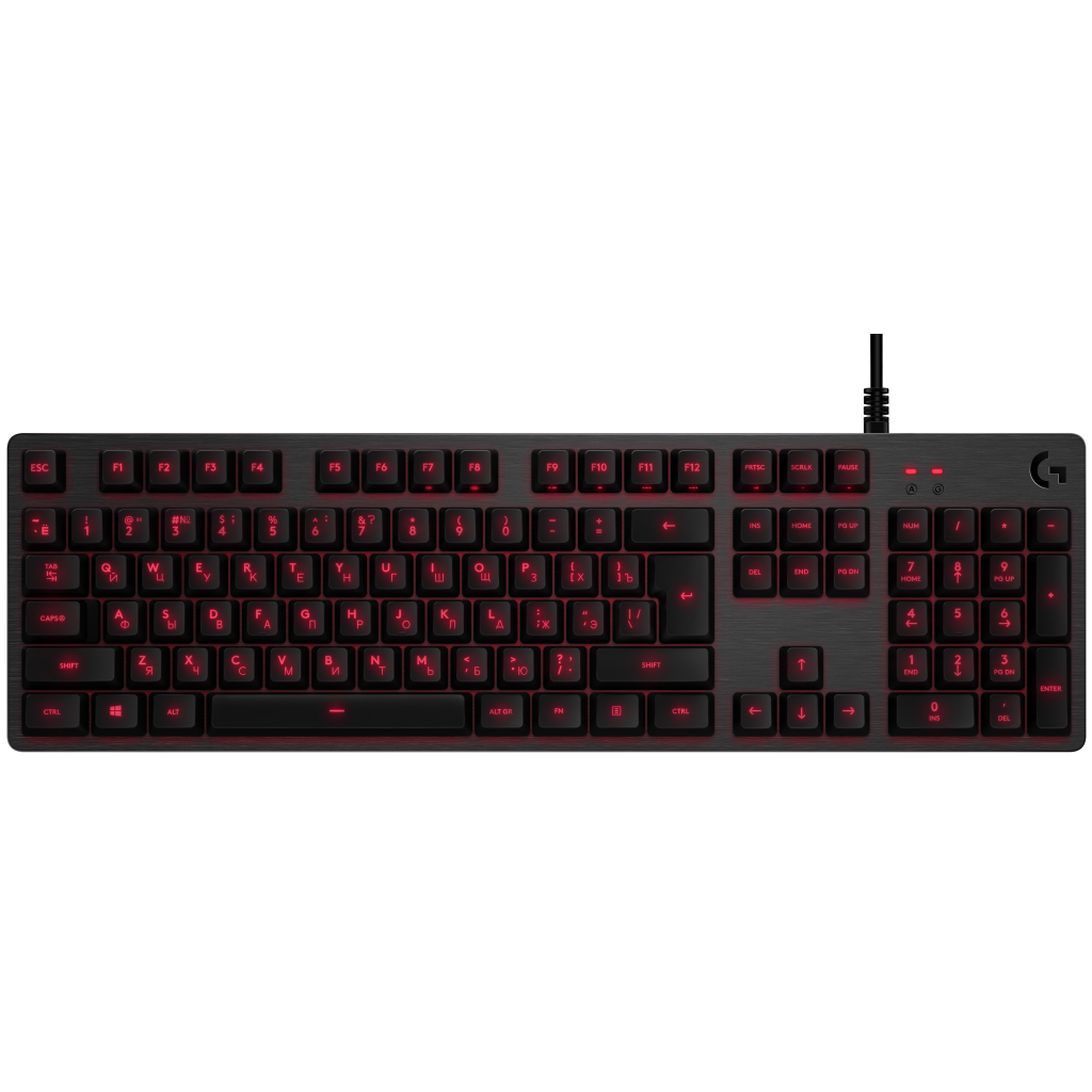 Клавіатура Logitech G413 Mechanical Gaming Romer-G tactile USB UA Carbon (920-008310) - зображення 1