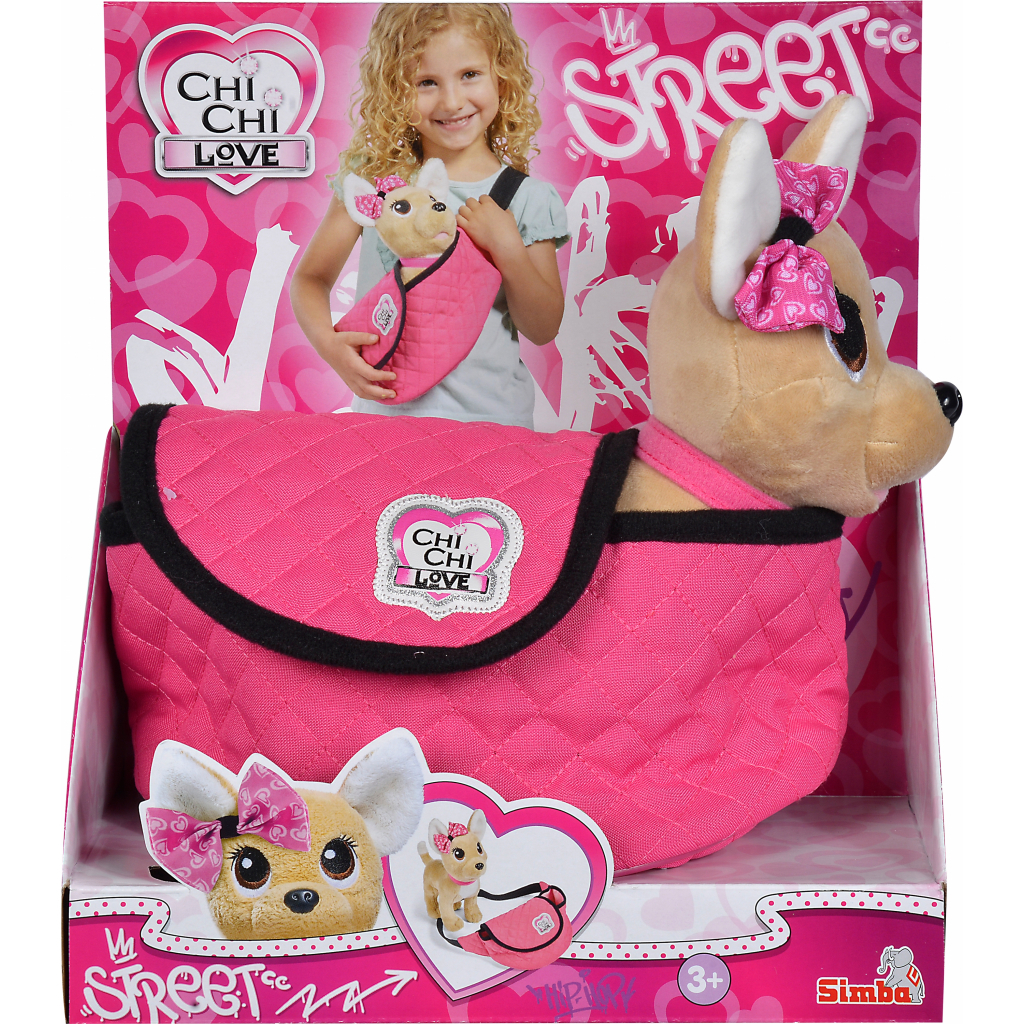 М'яка іграшка Chi Chi Love Чихуахуа Фешн Стріт із сумочкою 20 см (5893494) - зображення 3