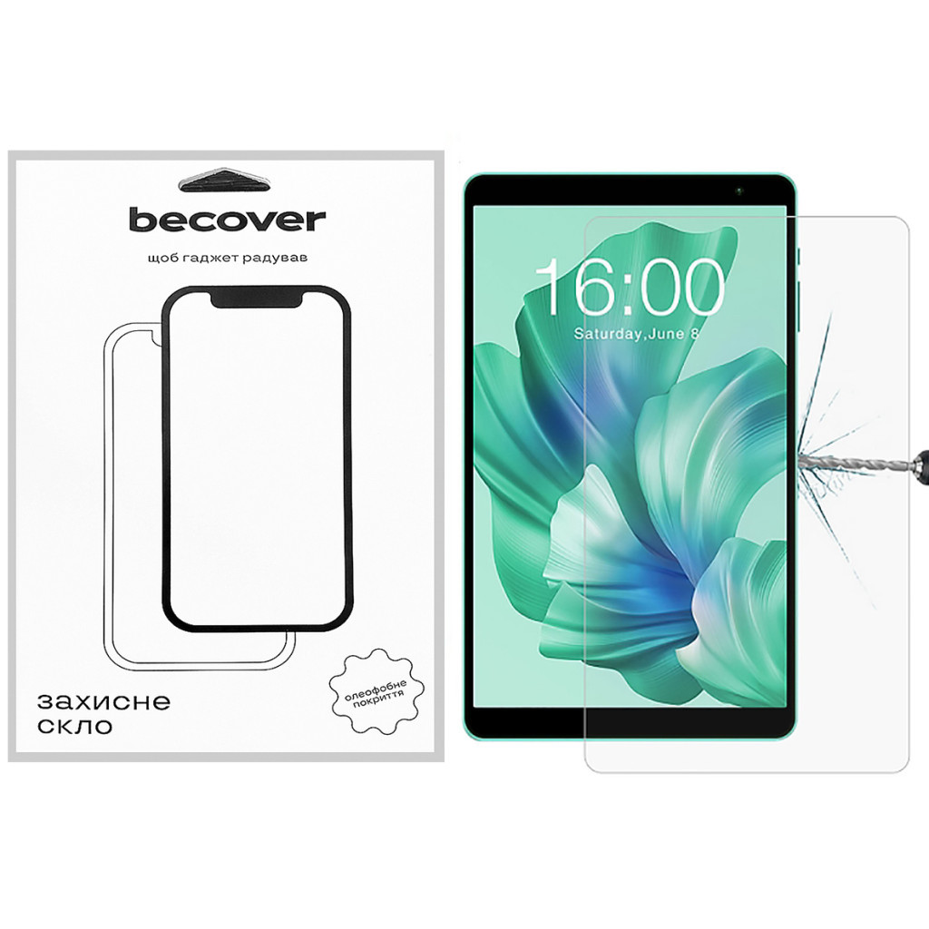 Скло захисне BeCover Teclast Tab P85T 8" (711065) - зображення 1