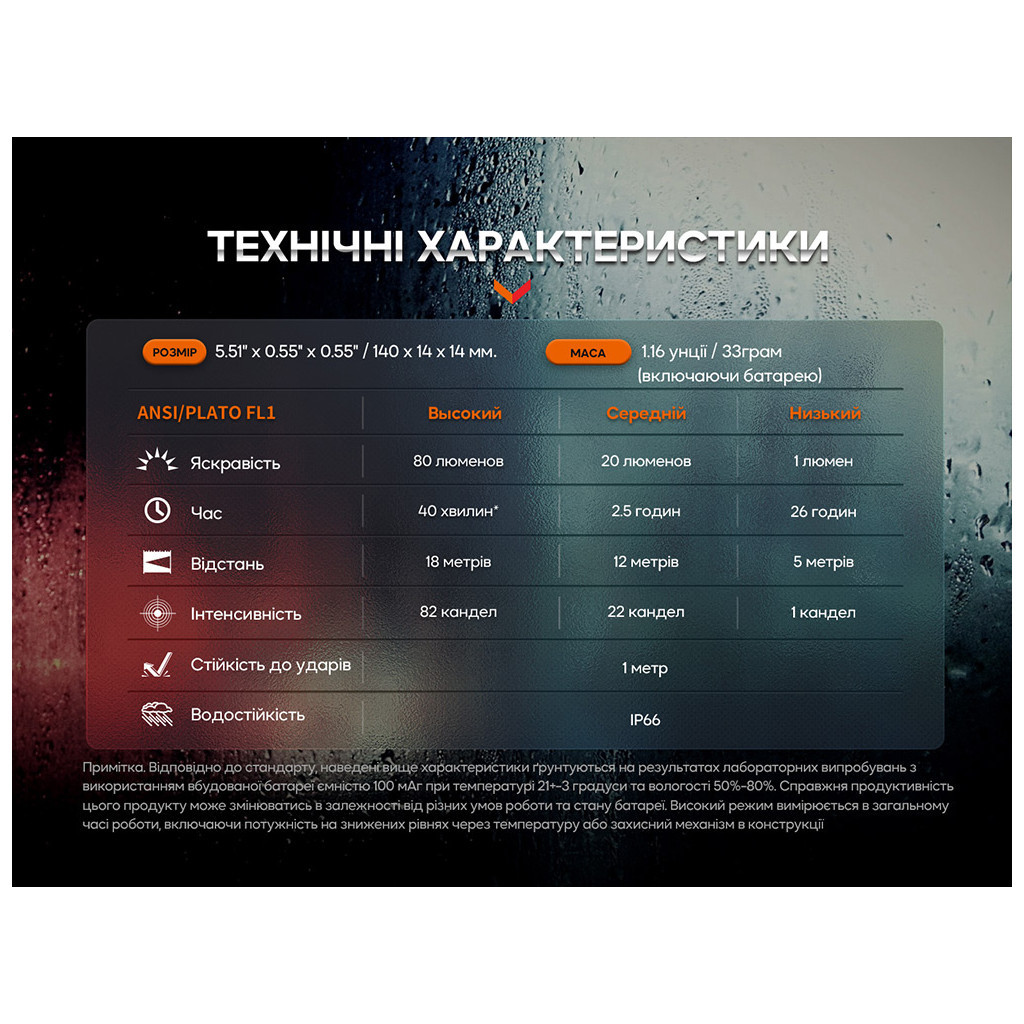 Тактична ручка Fenix T6 з ліхтариком Blue (T6-Blue) - зображення 10