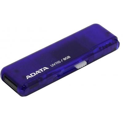 USB флеш накопичувач ADATA 8GB DashDrive UV110 Blue USB 2.0 (AUV110-8G-RBL) - зображення 2