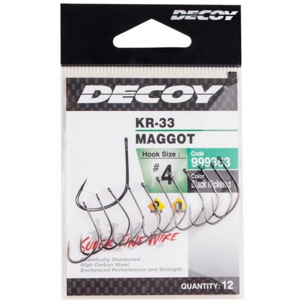 Гачок Decoy KR-33 Maggot 10 (14 шт/уп) (1562.05.41) - зображення 2