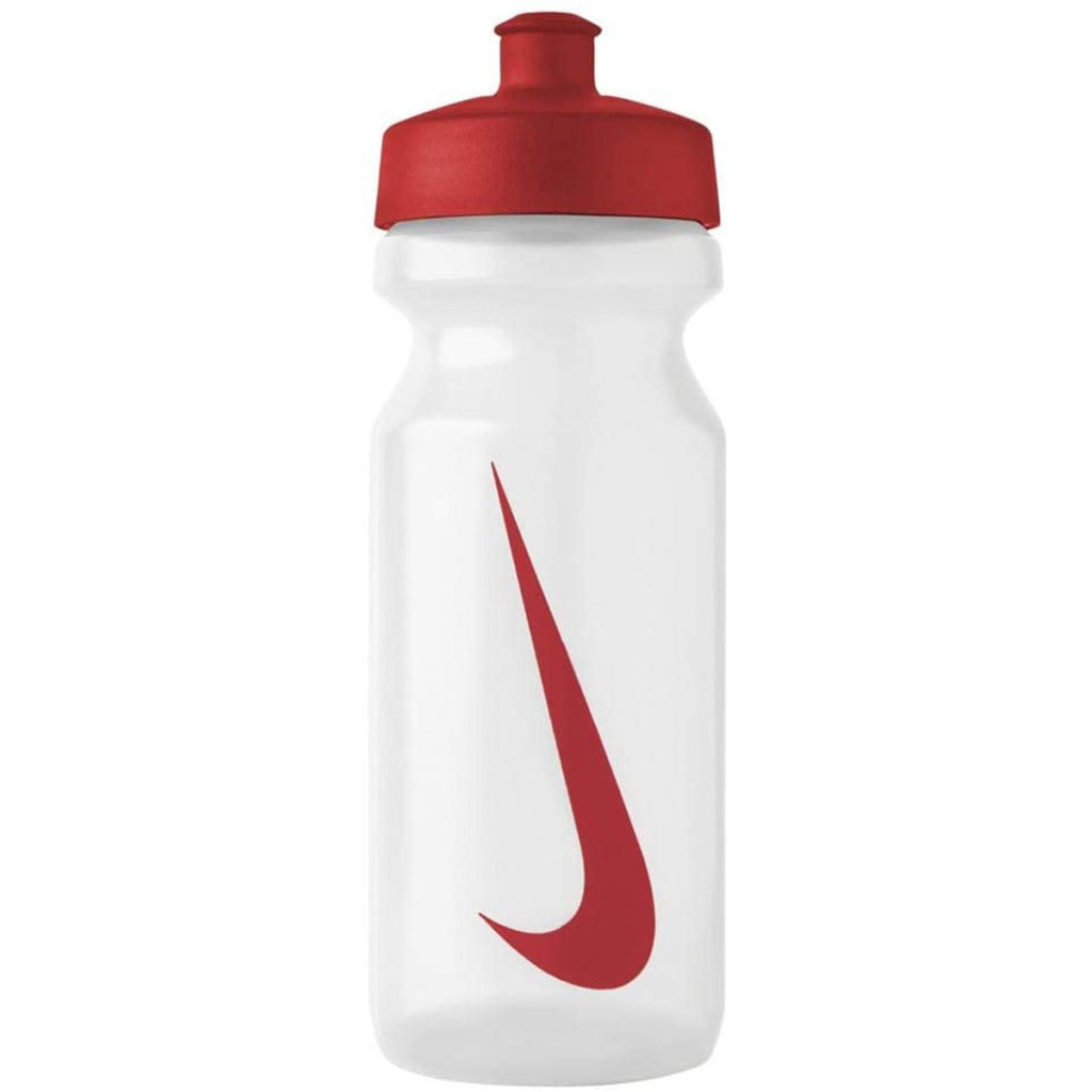 Пляшка для води Nike Big Mouth Bottle 2.0 22 OZ білий, червоний 650 мл N.000.0042.944.22 (887791197801) - зображення 1