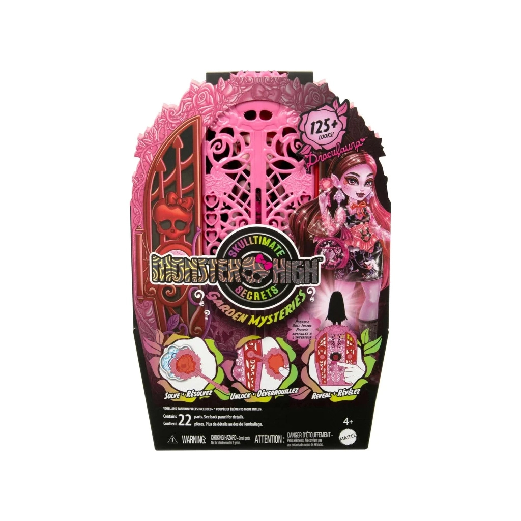 Лялька Monster High Набір-сюрприз Жахо-секрети Дракулори серії Цвіт та темрява (HYT72) - зображення 4