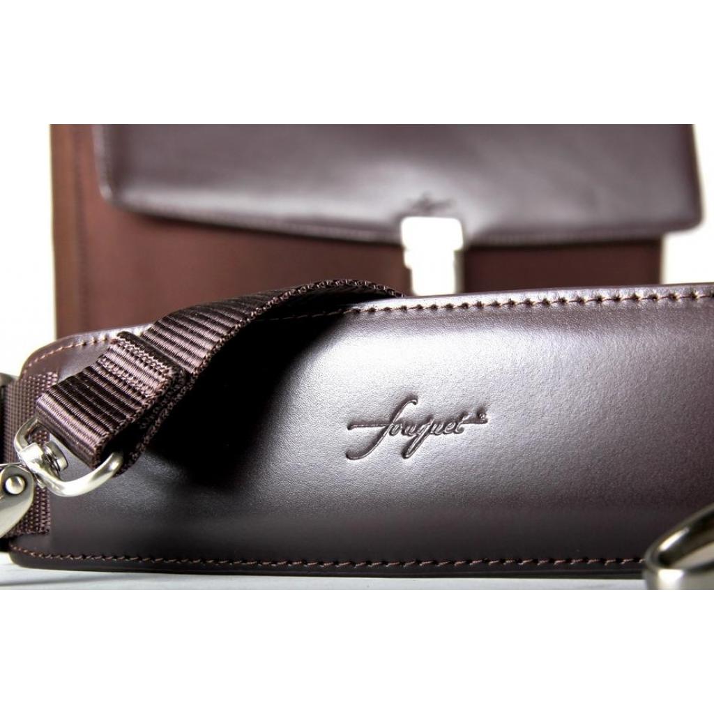 Сумка для ноутбука Fouquet 14" NBC-1002M BROWN (NBC-1002MBROWN) - зображення 4