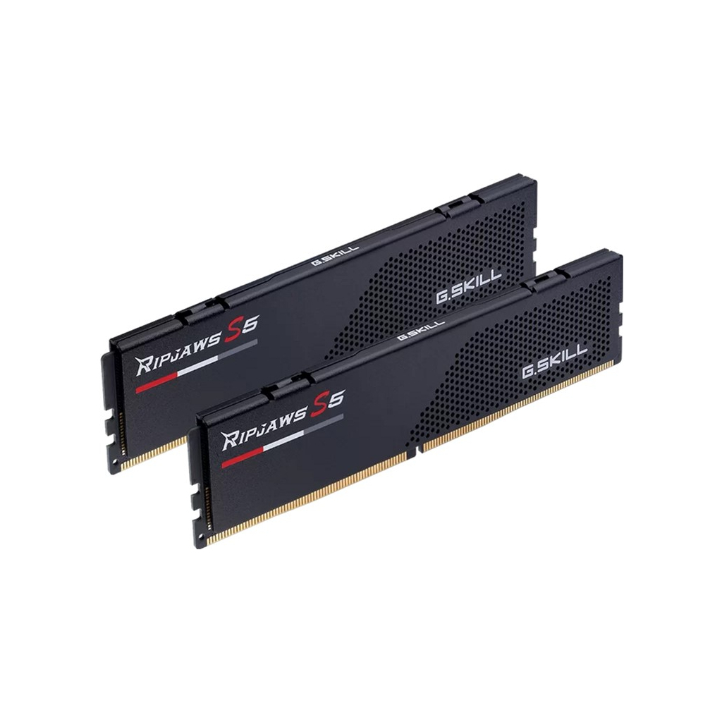 Модуль пам'яті для комп'ютера DDR5 48GB (2x24GB) 5600 MHz Ripjaws S5 Black G.Skill (F5-5600J4040D24GX2-RS5K) - зображення 2