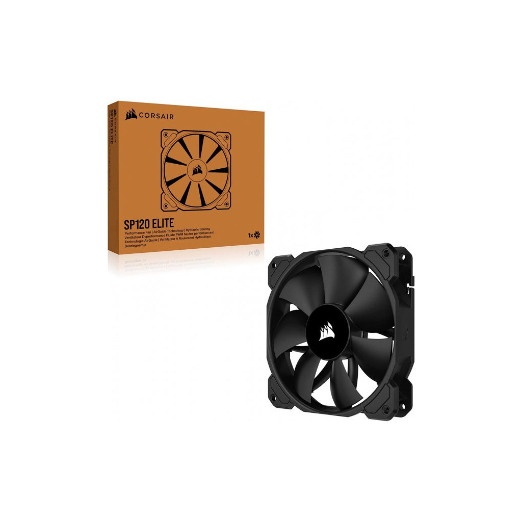 Кулер до корпусу Corsair SP120 Elite Black (CO-9050161-WW) - изображение 2