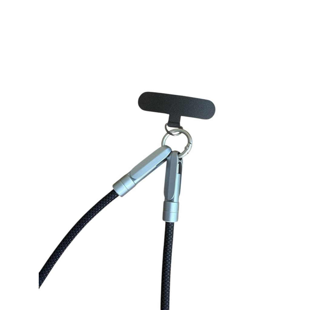 Дата кабель USB-C to USB-C 1.2m PD3.1 100W braided black XoKo (XK-SC-HLD-200-BK) - зображення 2