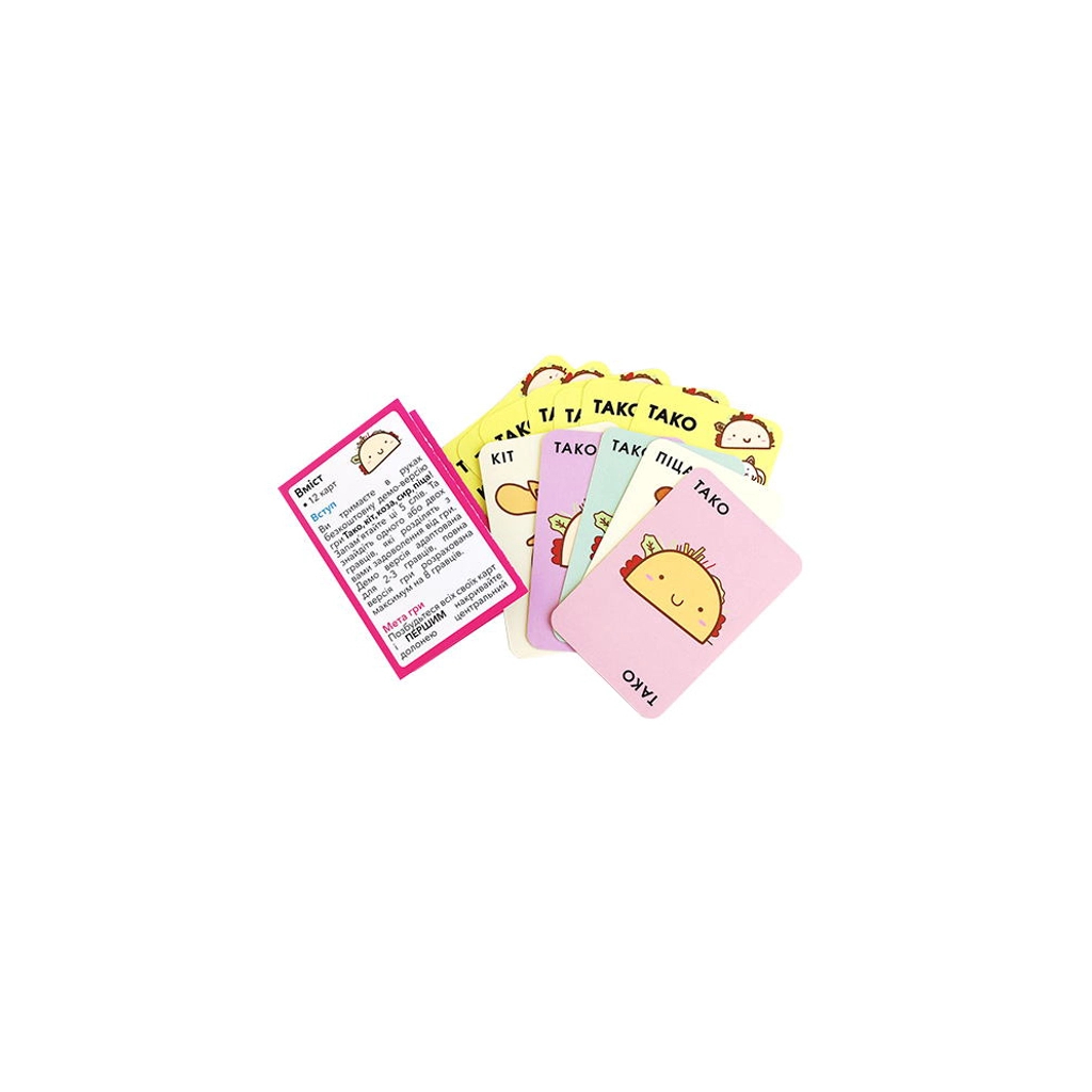 Настільна гра Feelindigo Тако Кіт Коза Сир Піца (FI20032) - зображення 4