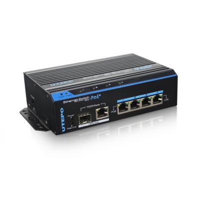 Комутатор мережевий Utepo UTP7204E-POE - зображення 3