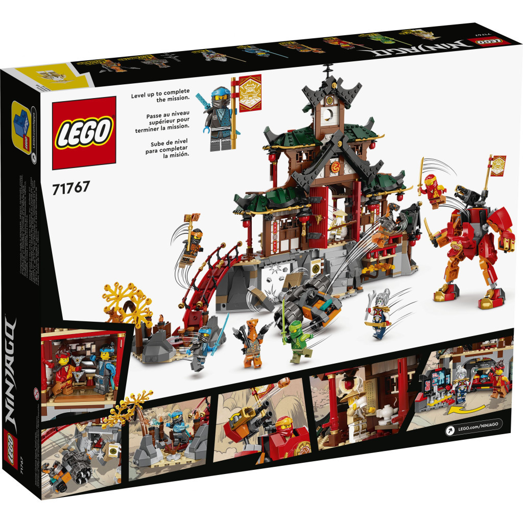 Конструктор LEGO NINJAGO Храм-додзе ніндзя 1394 деталей (71767) - зображення 9