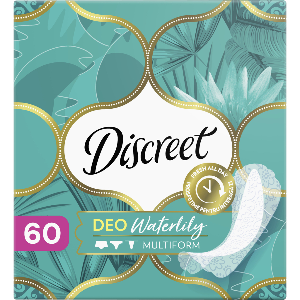 Щоденні прокладки Discreet Deo Water Lily 60 шт. (8001090170354/8700216152983) - зображення 2