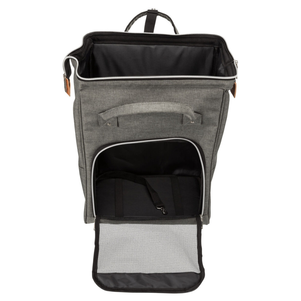 Переноска для тварин Trixie Ava 32х42х20 см Сіра (4011905288406) - зображення 5