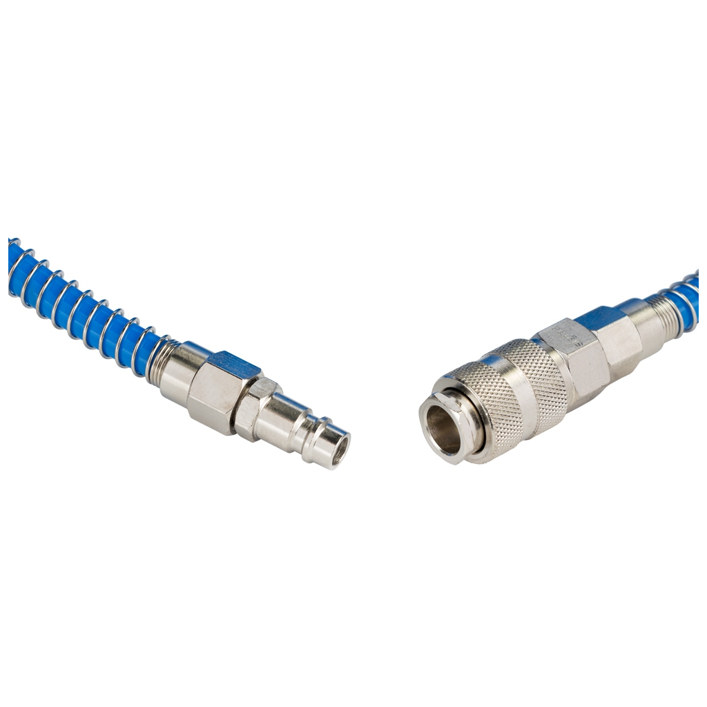 Пневматичний шланг Sigma спіральний поліуретановий (PU) 5м 6.5x10мм (7012111) - зображення 3