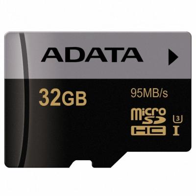 Карта пам'яті ADATA 32GB microSD class 10 UHS-I U3 V30 Premier Pro (AUSDH32GUI3V30S-RA1) - зображення 2