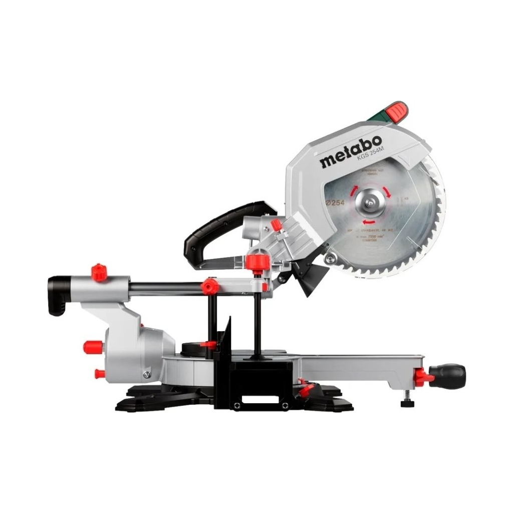Торцювальна пила Metabo KGS 254 M 1800Вт, 254мм, 16.1кг (613254000) - изображение 4