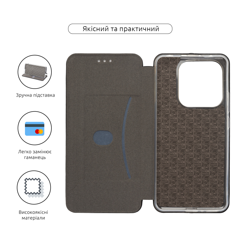 Чохол до мобільного телефона Armorstandart G-Case Xiaomi Redmi Note 14 4G Black (ARM79784) - зображення 3
