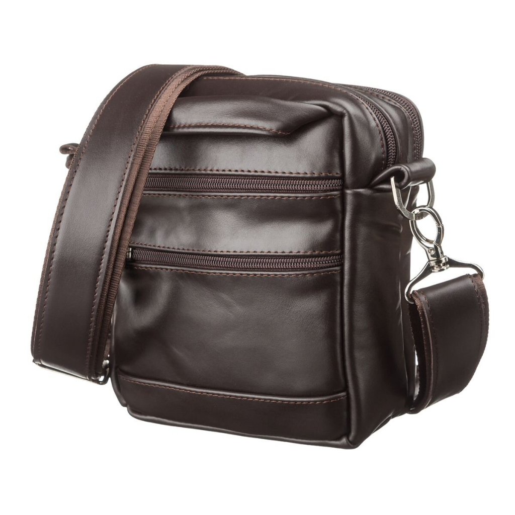 Сумка Shvigel Шкіряна Коричнева (11125) - зображення 2