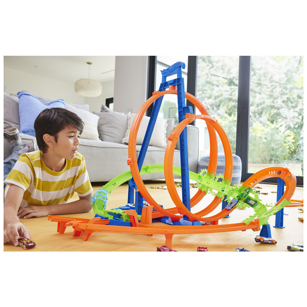 Автотрек Hot Wheels Гігантська петля Шалені зіткнення (HNL97) - зображення 6