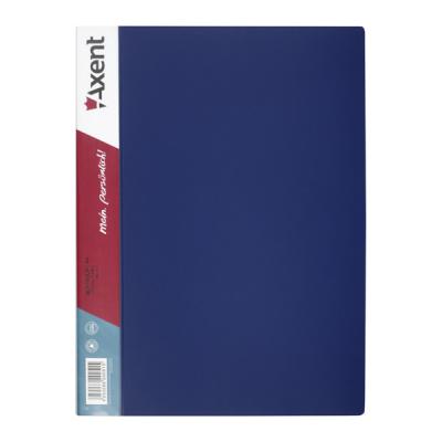 Папка з файлами Axent 60 sheet protectors, blue (1060-02-А) - зображення 1