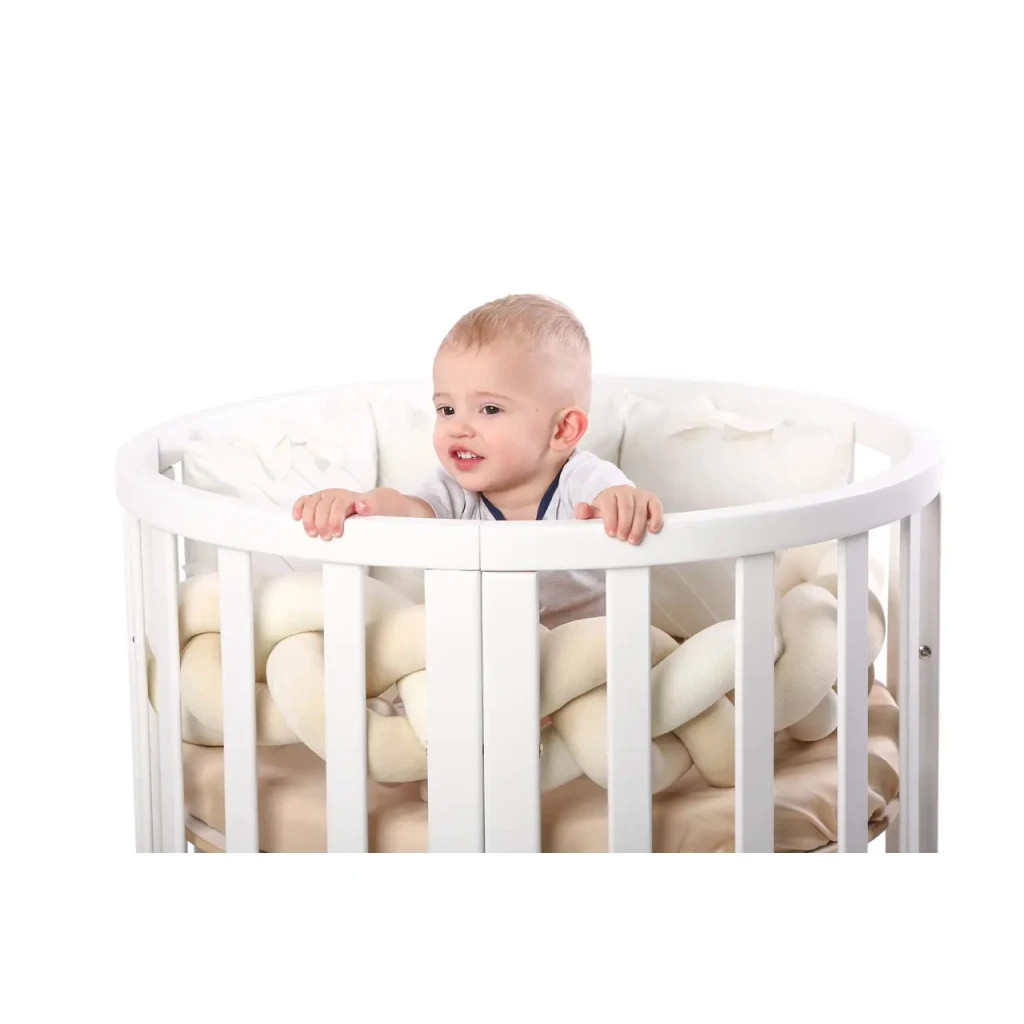 Ліжечко Angelo трансформер 7-в-1 (білий) (11025) - зображення 4