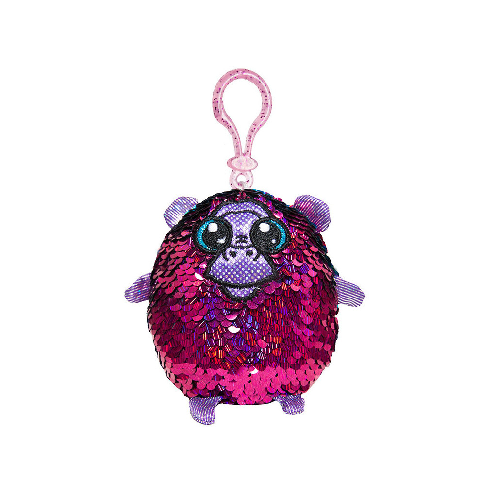 М'яка іграшка Shimmeez з паєтками S2 Хороша Мавпочка на кліпсі 9 см (SH01052M) - зображення 1