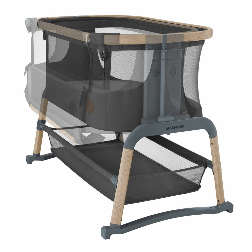 Ліжечко Maxi-Cosi приставне Iora Air Beyond Graphite (2121043110) - зображення 5