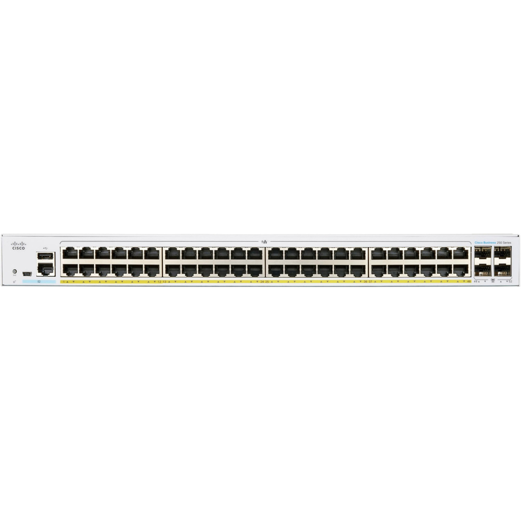 Комутатор мережевий Cisco CBS250-48T-4G-EU - зображення 2
