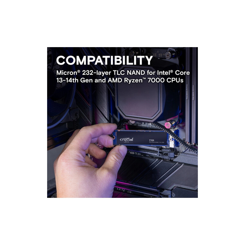 Накопичувач SSD M.2 2280 1TB T705 Micron (CT1000T705SSD3) - зображення 5