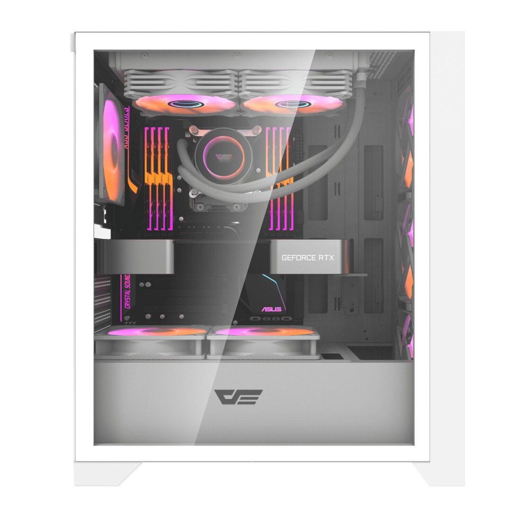 Корпус для ПК DARKFLASH DRX70 MESH WHITE - зображення 12