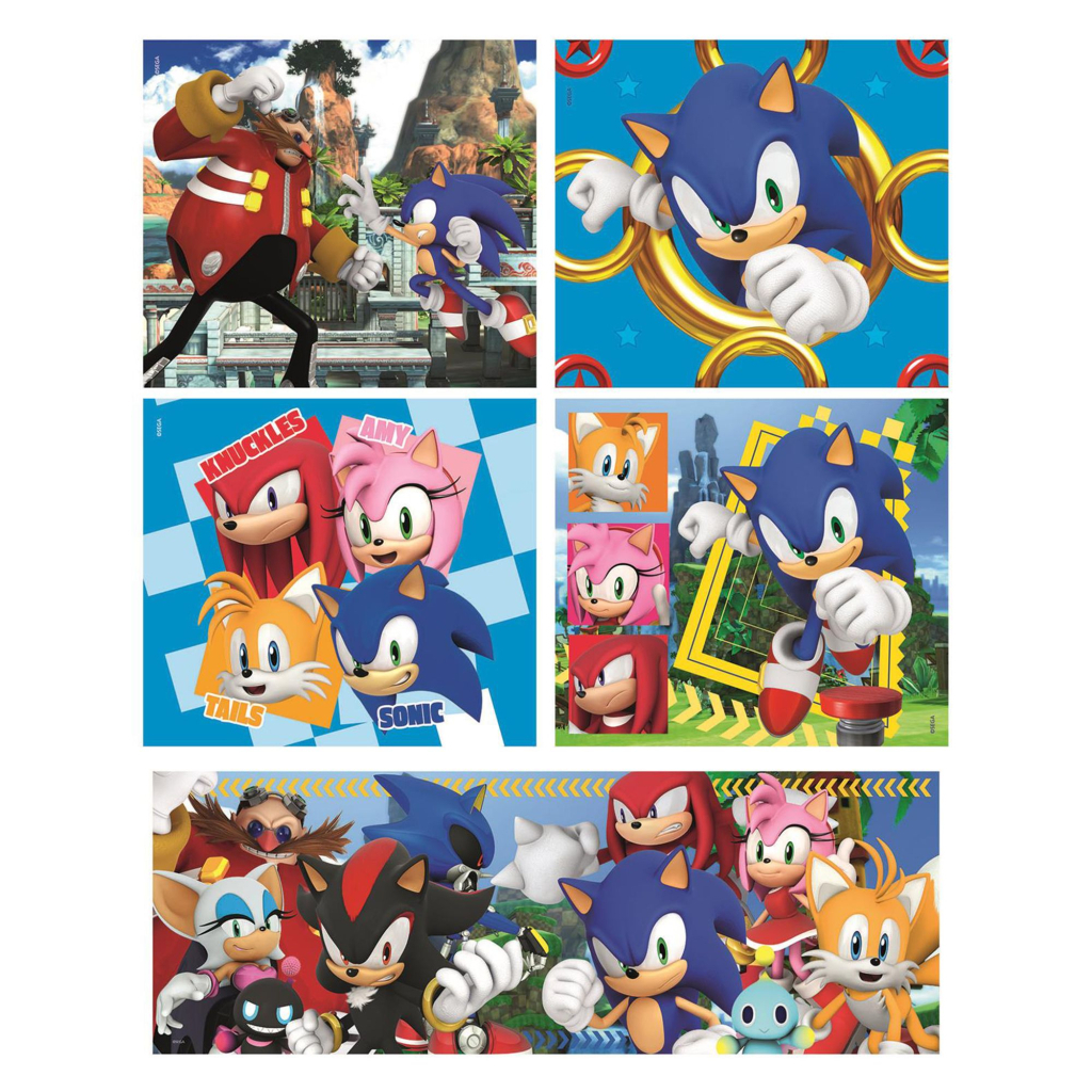 Пазл Clementoni 10 в 1 Sonic (80508) - picture 4