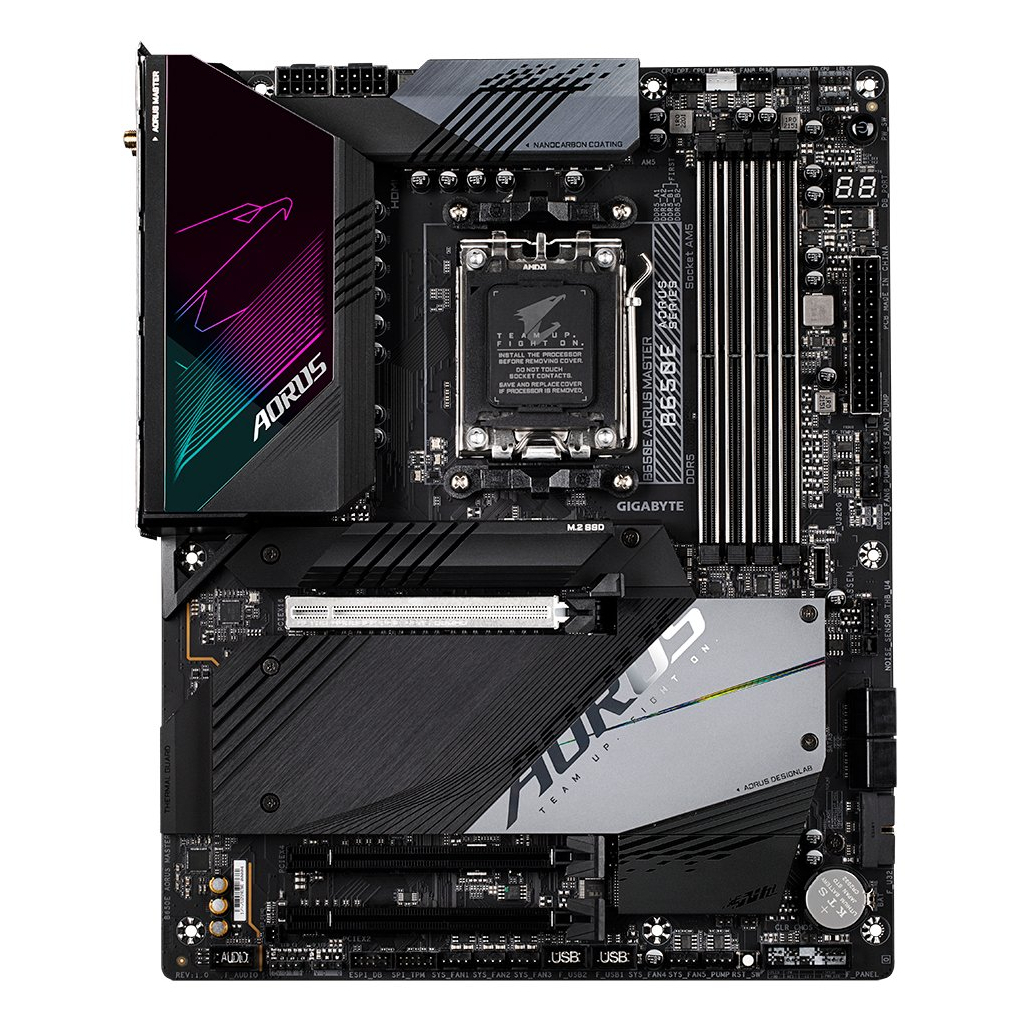 Материнська плата GIGABYTE B650E AORUS MASTER - зображення 2