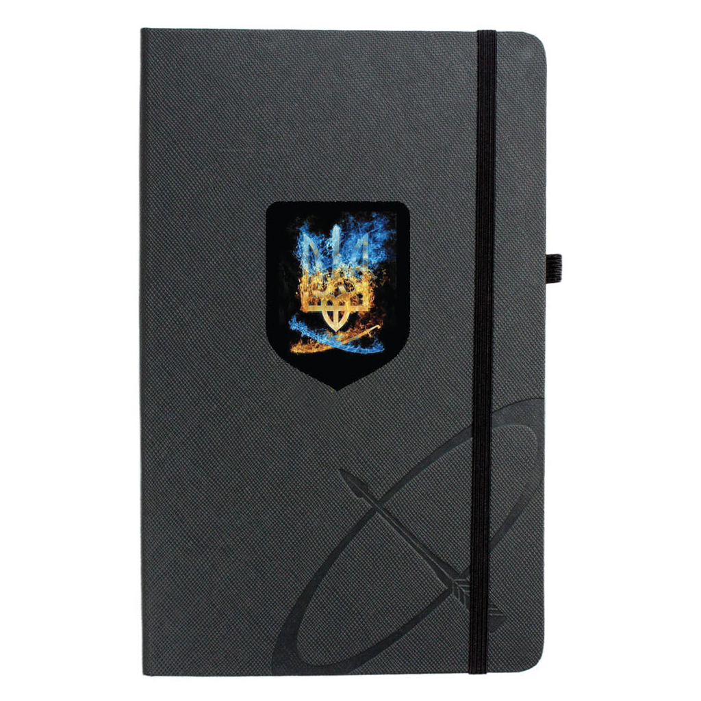 Ручка кулькова Parker IM 17 UKRAINE Black GT BP Палаючий Тризуб + блокнот Parker + подар.упаковка GIFT24 (22032b24_T1170u) - изображение 7