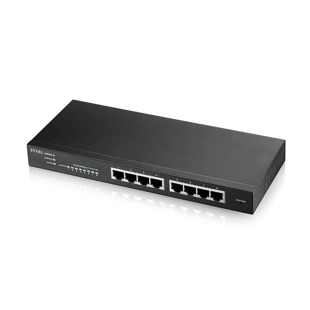 Комутатор мережевий ZyXel GS1915-8-EU0101F - зображення 1