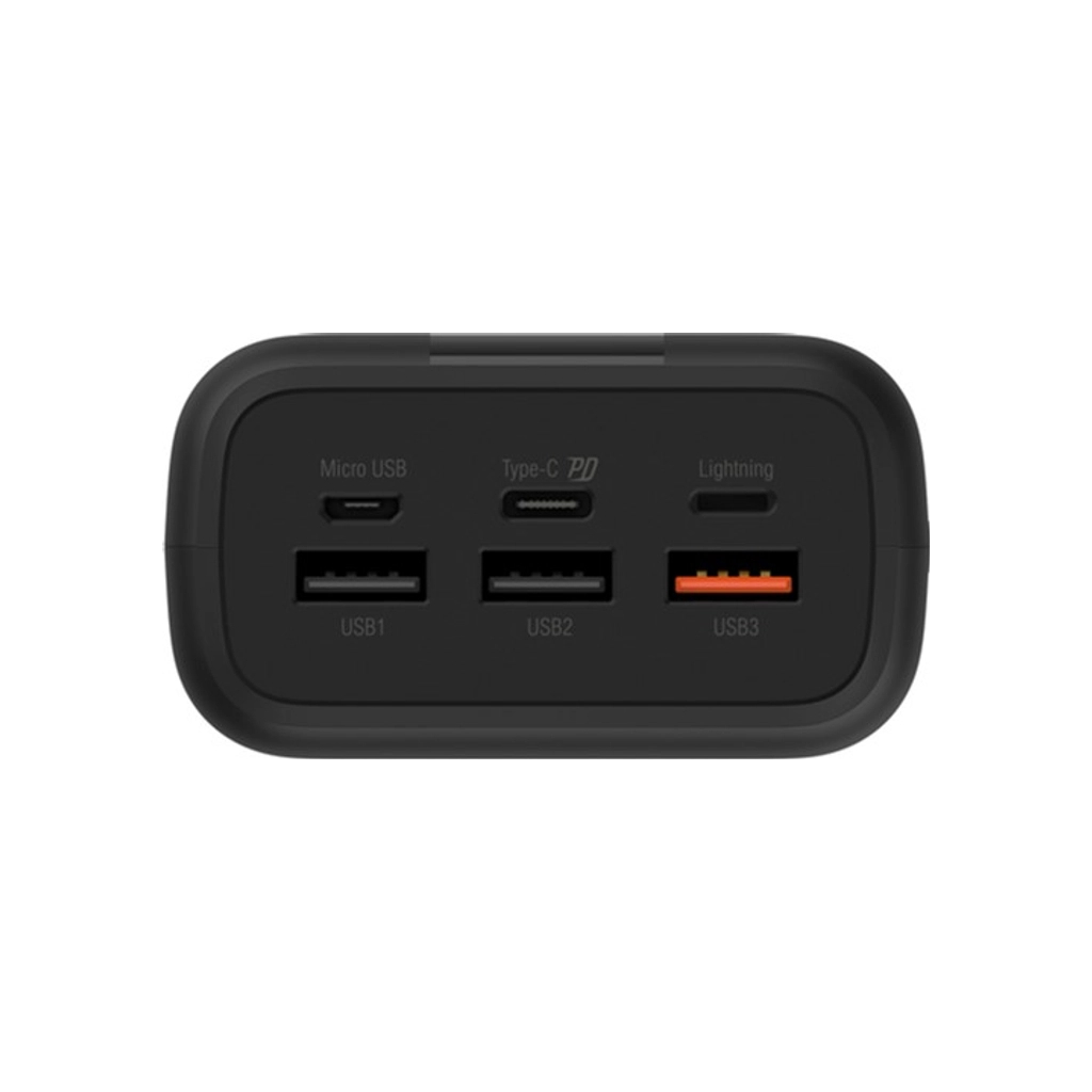 Батарея універсальна Silicon Power 30000mAh QX55 Black (SP30KMAPBKQX550K) - зображення 3