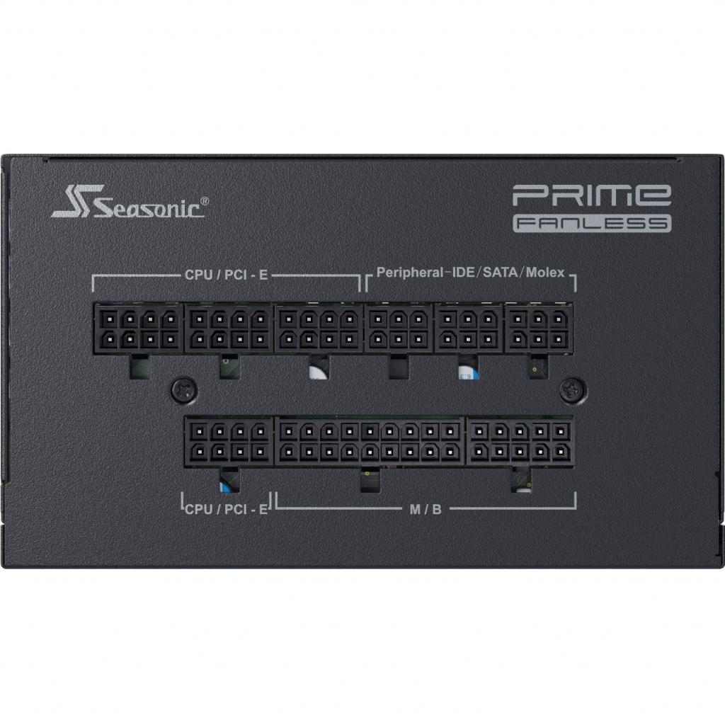 Блок живлення Seasonic 500W PRIME Fanless PX-500 (SSR-500PL) - зображення 4