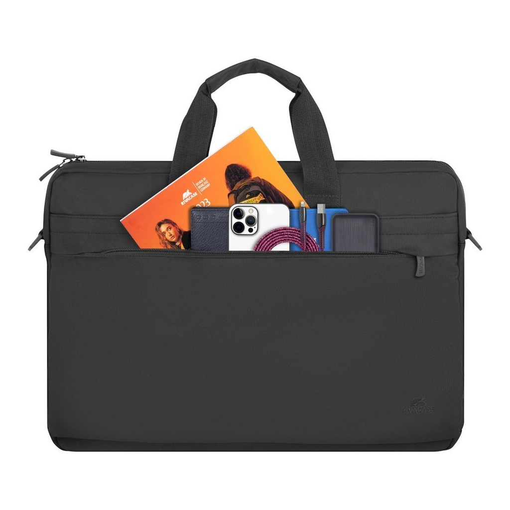 Сумка для ноутбука RivaCase 15.6" 8235 Ulsan Black (8235Black) - зображення 3