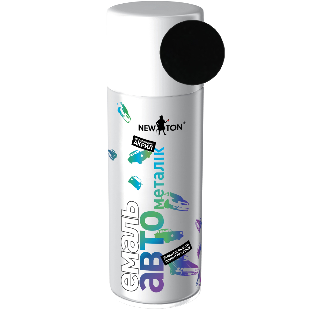 Аерозольна фарба для автомобіля New Ton 602 мет. авантюрін 400 мл (000000538) - зображення 1